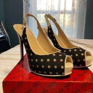 Polka Dot Guess Heels